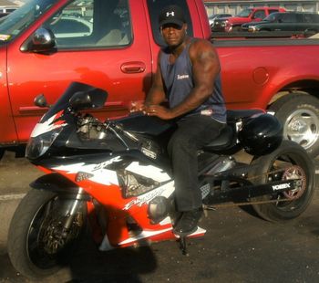 About to ride!
