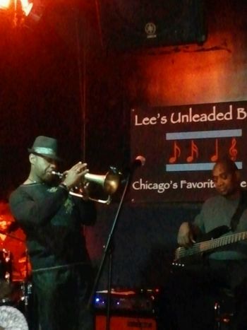 Me and Calvin Whittaker at Lee's

