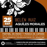 Belén Ruiz y Aquiles Morales en concierto