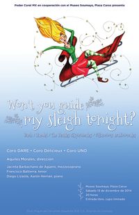 Won't you guide my sleigh tonight? Navidad a cappella