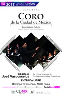 Coro de la Ciudad de México en concierto