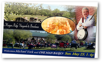 One Man Banjo Live at Morgan Ridge Vineyards