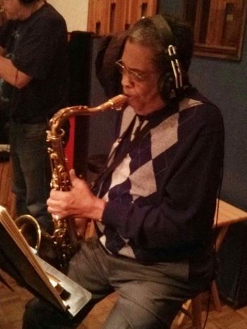 Saxophonist Charles Davis
