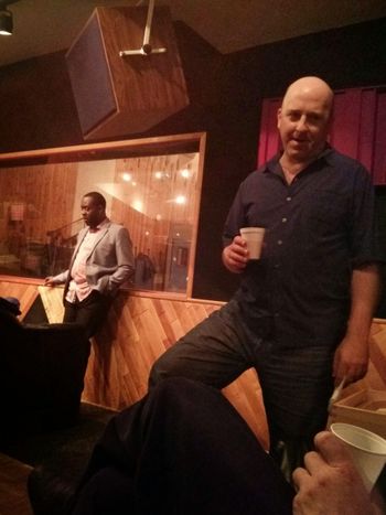 Neil Smith and Rick Germanson take a break
