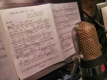 John Coltrane's personal microphone
