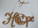 Hope Nativity Scrollsaw Hanger
