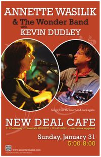 Annette Wasilik & the Wonderband w/Kevin Dudley