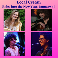 Local Cream Songwriter Showcase w/Suzanne Brindamour, Joey Jenkins, David Kitchen and Annette Wasilik