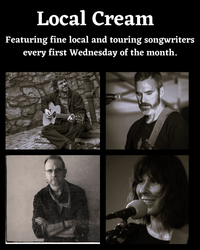 Local Cream Songwriter Showcase w/Domenic Cicala, John Bolton and Aaron Nathans
