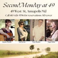 Second Monday Songwriter Showcase w/Angie Miller, Tony Denikos, Ash Devine and Annette Wasilik