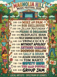 Magnolia Hill  Music Festival 2026