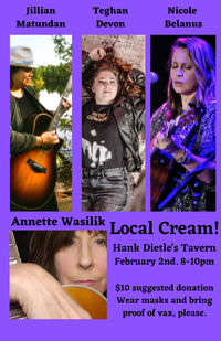 Local Cream Songwriter Showcase
