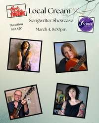 Local Cream Songwriter Showcase w/Ken Avis, Heather Aubrey Lloyd, Jen Hawley and Annette Wasilik