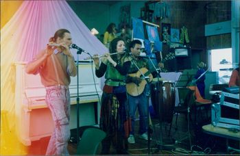 At the Titirangi Village market in 1992
