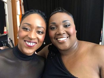 The Altos taking selfies at the ScotiaBank Giller Awards 2017
