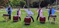 Queer Taiko @ SF Japantown Pride Flag Raising