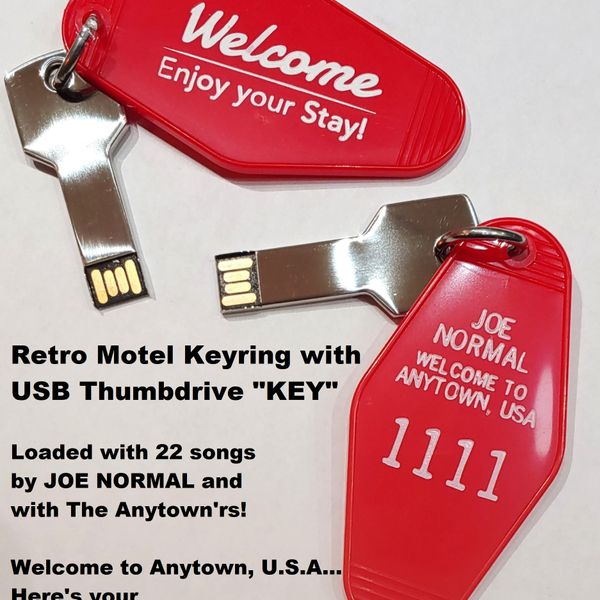 KEY TO THE CITY - Keyring Thumb Drive with MP3s added