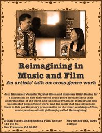 Reimagining in Music and Film: An artists' talk on cross-genre work