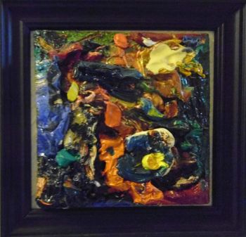 small thick oil painting
