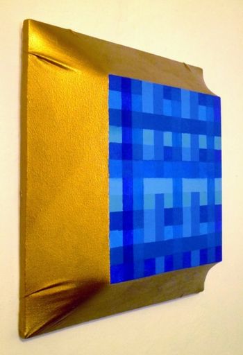 Gold and Blue
