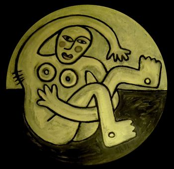 Circular Woman
