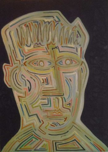 lined face
