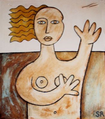 Lady with nails
