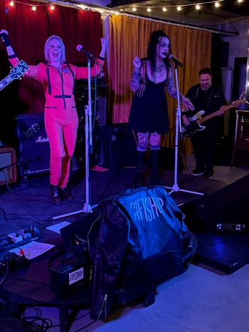 With Pink Velvet Witch at Coney Island Shooting Gallery Arts Annex

