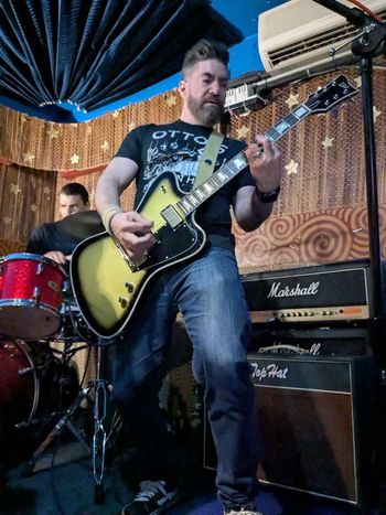 Matt at Ottos Shrunken Head, NYC - photo by Anthony Palumbo
