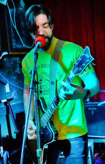 Matt at Bill Popp's annual fundraiser for American Heart Association at Irish Whiskey Bar, Astoria Queens.  Photo by Alan Rand
