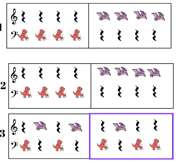 Dinosaur Rhythm Game