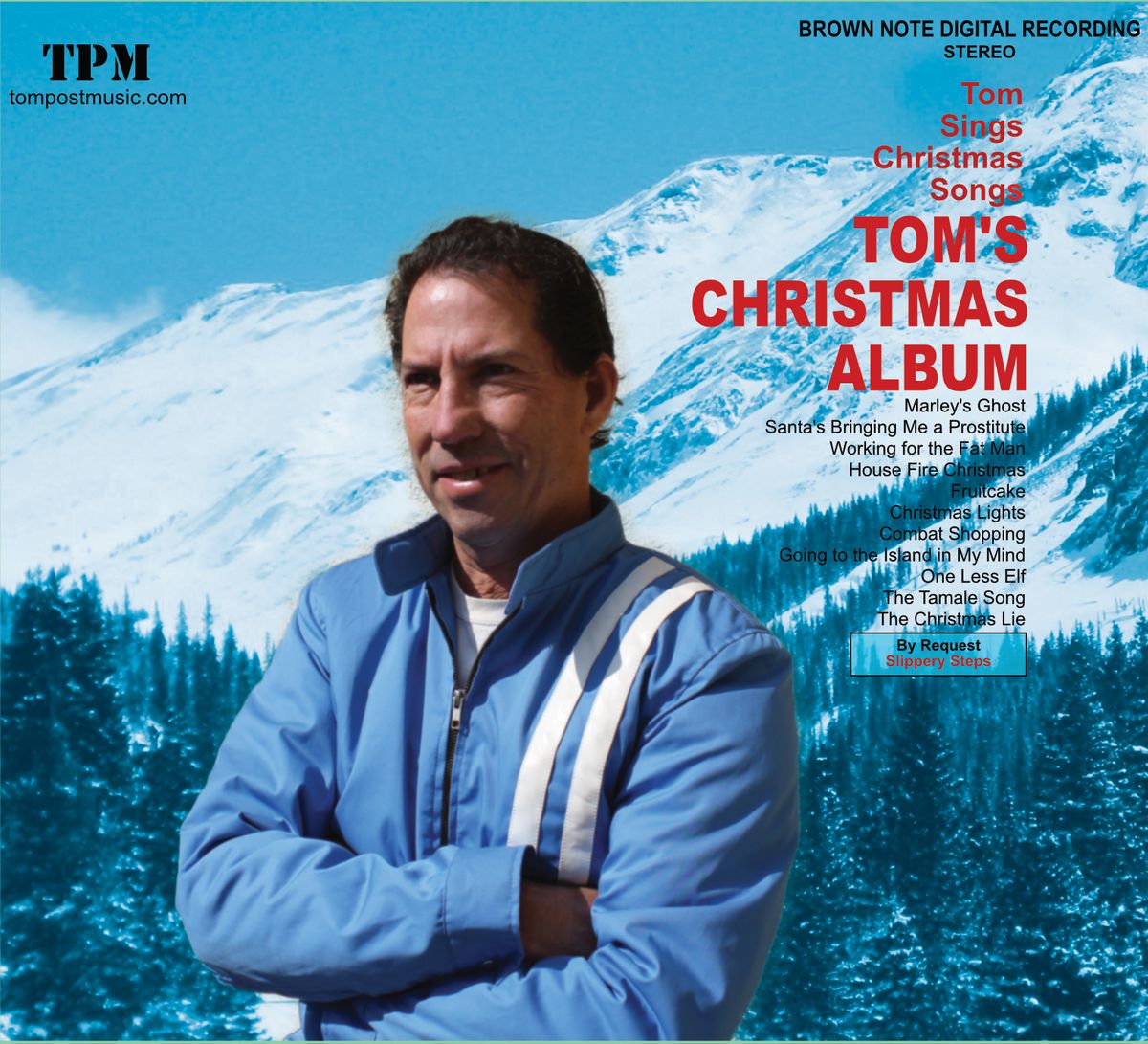 Tom's Christmas Album lyrics and artwork booklet