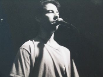 Shag Fronting my first Band

