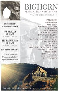 BLIND HORSE CANYON AT BIG HORN MUSIC FESTIVAL