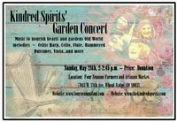 Kindred Spirits' Garden Concert