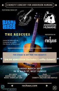 The Bare Hambones at the Rochaus.  Benefit show for Anderson Humane