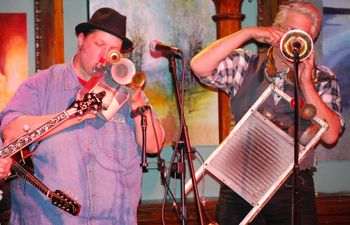 RJS at Howland Cultural Center, Beacon NY ME with Jug-a-various Mach II, and Wild Bill on such and so forth.
