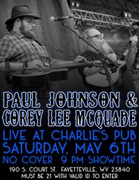 Paul E Johnson & Corey Lee McQuade