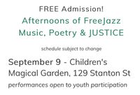 Afternoons of FreeJazz Music, Poetry & Justice