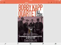 Bobby Kapp Quartet All Stars