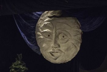 Winter Solstice Moon by Laura First,

