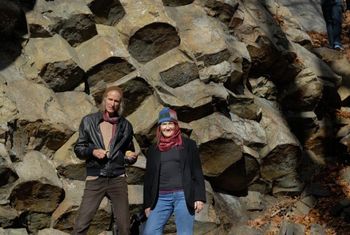 Bernard & Terry near the Appalachian Trail
