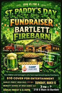 Barley Priest Duo@ Benefit for burn victims by Bartlett Professional Firefighters Association Local 3982