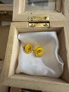 Beautiful Rose Earrings made by Josephine 