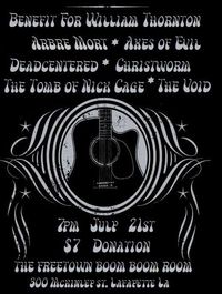 Benefit For William Thornton