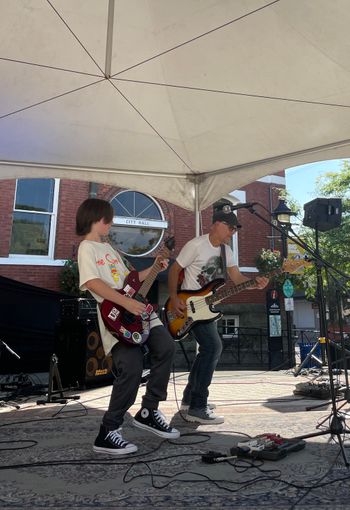 Lindsay and Leo rock the main stage at 39 Days Of July Festival, Duncan BC, July 2024
