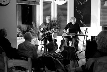 Lindsay Martell with Ken Hamm, House Concert Parksville BC, 2016
