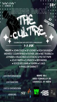 Bring Back The Culture 