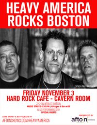 Heavy AmericA Rocks Boston!