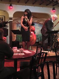 Donna Scott Santa Fe Release with the Three Faces of Jazz and Dave Anderson.